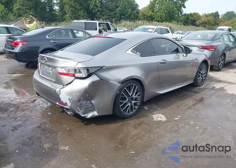 2015 Lexus Rc 350 из США, поврежденный, VIN JTHSE5BC3F5003094